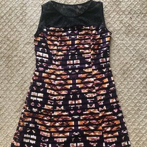 Sz6 Ronni Nicole dress A line lace bodice